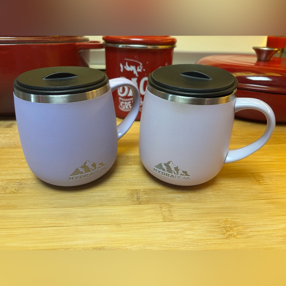 Hydrapeak Slide Pink 14 oz Insulated Mug